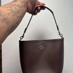 Coach City Bucket Bag CT801 SVMPL Silver/Maple with identification and receipt!