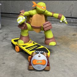 Teenage Mutant Ninja Turtle Talks Remote Control 15 Inches Tall 15 Inches Long 