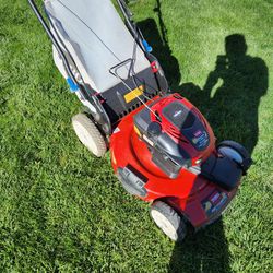 Toro Smart Stow 7.25 HP 22 In 190cc FWD Rear Big Wheel Self-propelled Recycling Mower With Bag Great Shape Full Tune Up