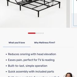 Brand New Adjustable Bed Frame 
