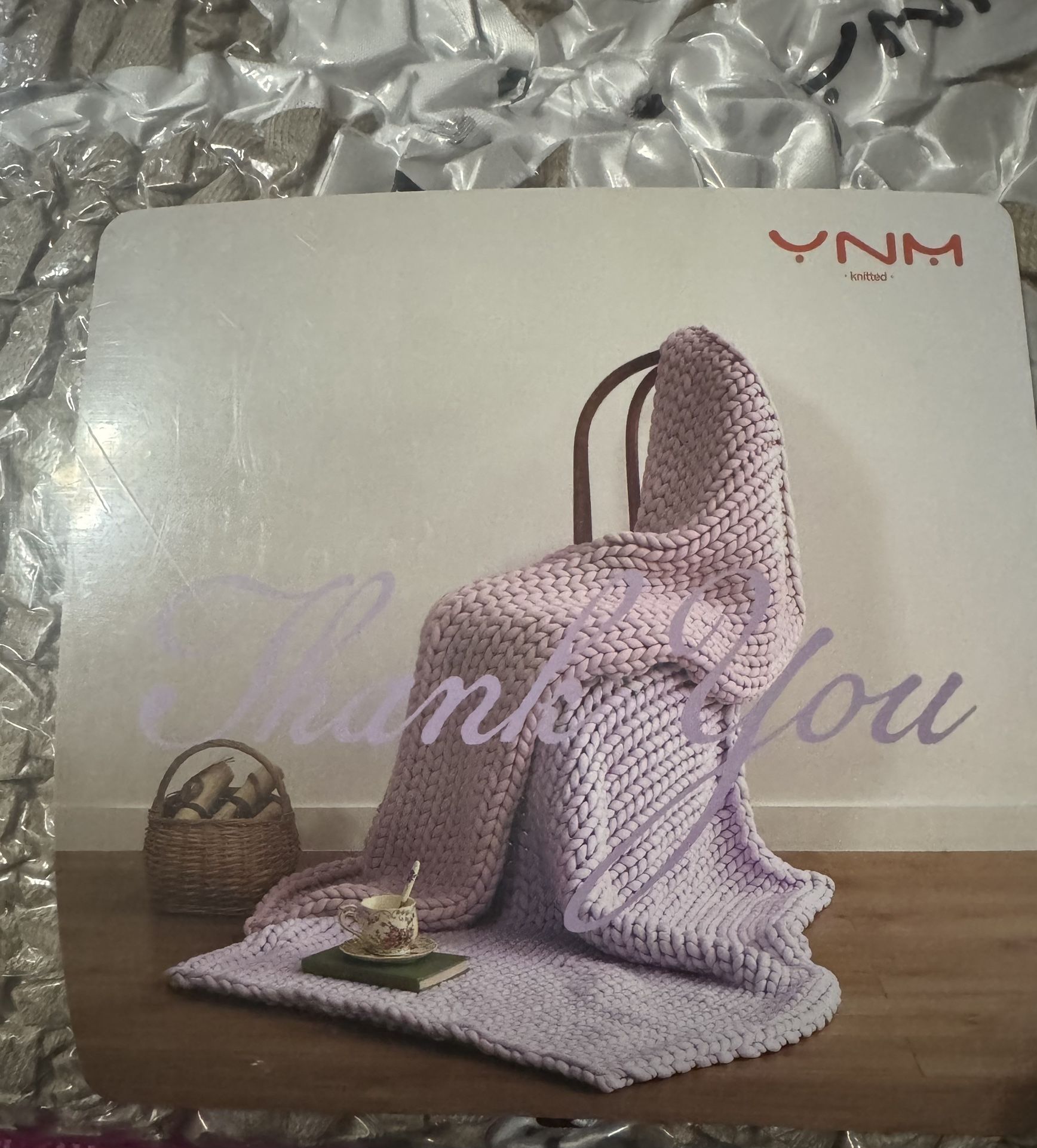 YnM Chunky Throw Blanket, Medium-Weight, Hand Knitted, Skin Friendly, Ventilated and Breathable, Machine Washable, Home Décor Piece for Couch, Sofa an
