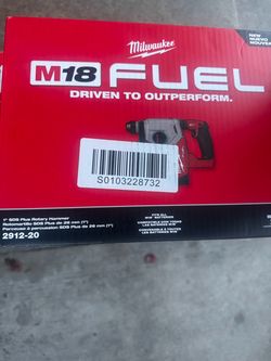 Milwaukee M18 FUEL 1" SDS Plus Rotary Hammer