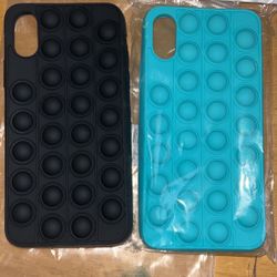 2 Brand new Pop It iPhone X/XS Case