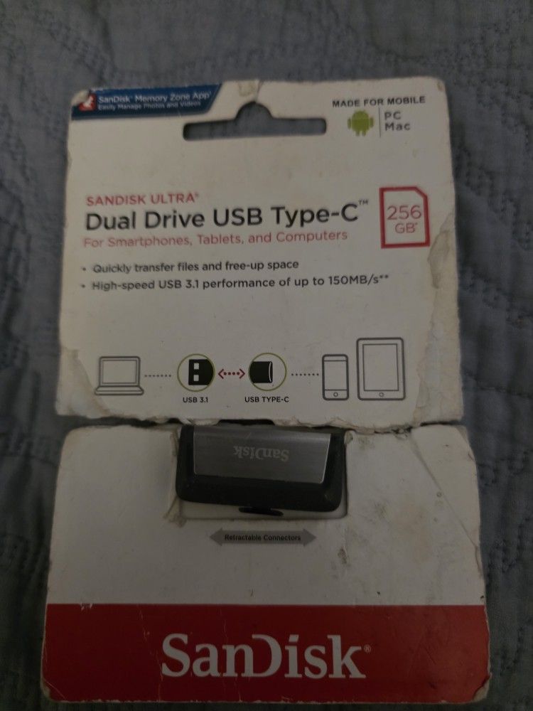 Sansisk Dual Drive USB Type C