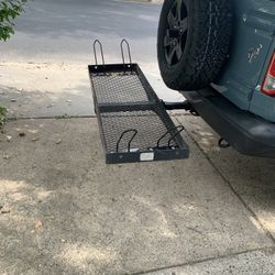 2 Inch Hitch  Storage Rack And Bike Rack 