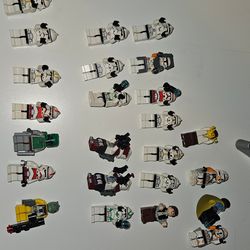 Lego star wars minifigure lot