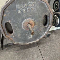 Marcy 50lb Plate Set