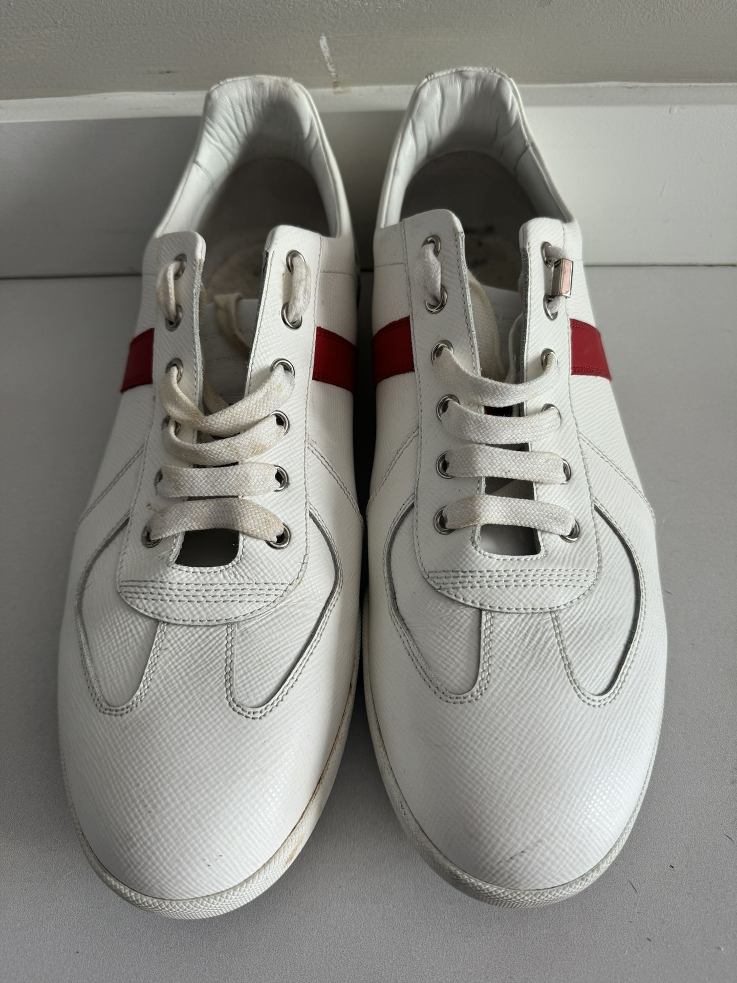 Christian Dior Men Leather Sneakers Size 46