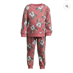 Nwt Mickey Mouse holiday jogger set size 18 months unisex 