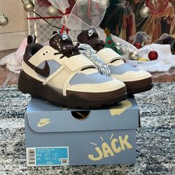 Nike Zoom Field Jaxx Travis Scott Leche Blue                    Size 9.5 In Men