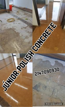 Stain y sealer epoxys and polished