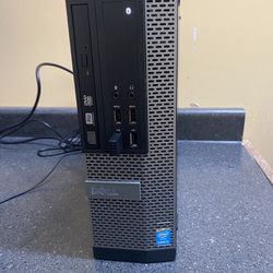 Dell Optiplex 9020 SFF, Intel Core i5, 8gb ram, Windows 10 , USB wifi adapter, 500gb HDD, comes with power cable.   Only the PC ( Tower) a power cable
