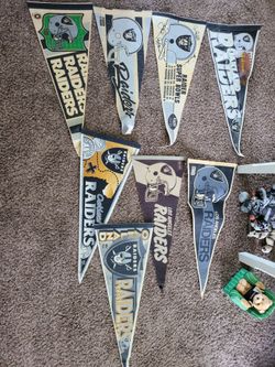 Raiders collectibles and memorabilia