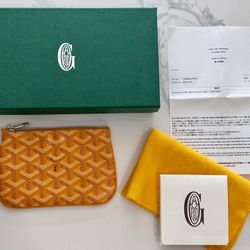 Goyard Sénat Pouch – Authentic, Brand New