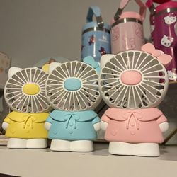 Hello kitty fans And Tote Bags