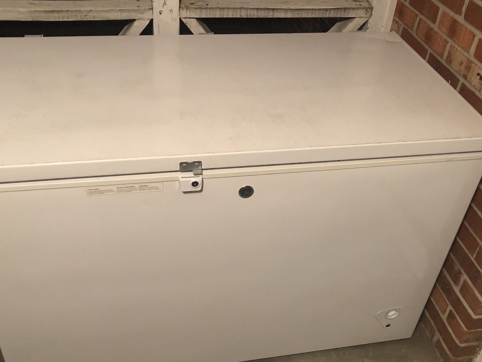 10.6 Cubic Foot GE Chest freezer