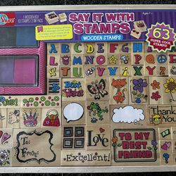 Rubber stamp kit