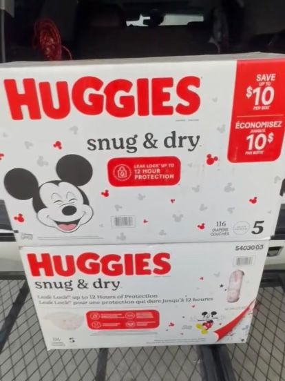 Huggies Snug And Dry 116 Size 5
