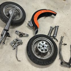 Early Harley Davidson Shovelhead Parts 