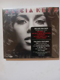 Alicia keys "AS I AM" DELUXE FAN PACK CD