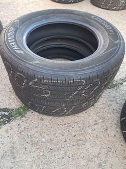 2 HANKOOK 205 70 16 TIRES GREAT SHAPE