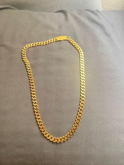 18k Monaco gold chain