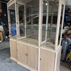 White Oak China Cabinet 