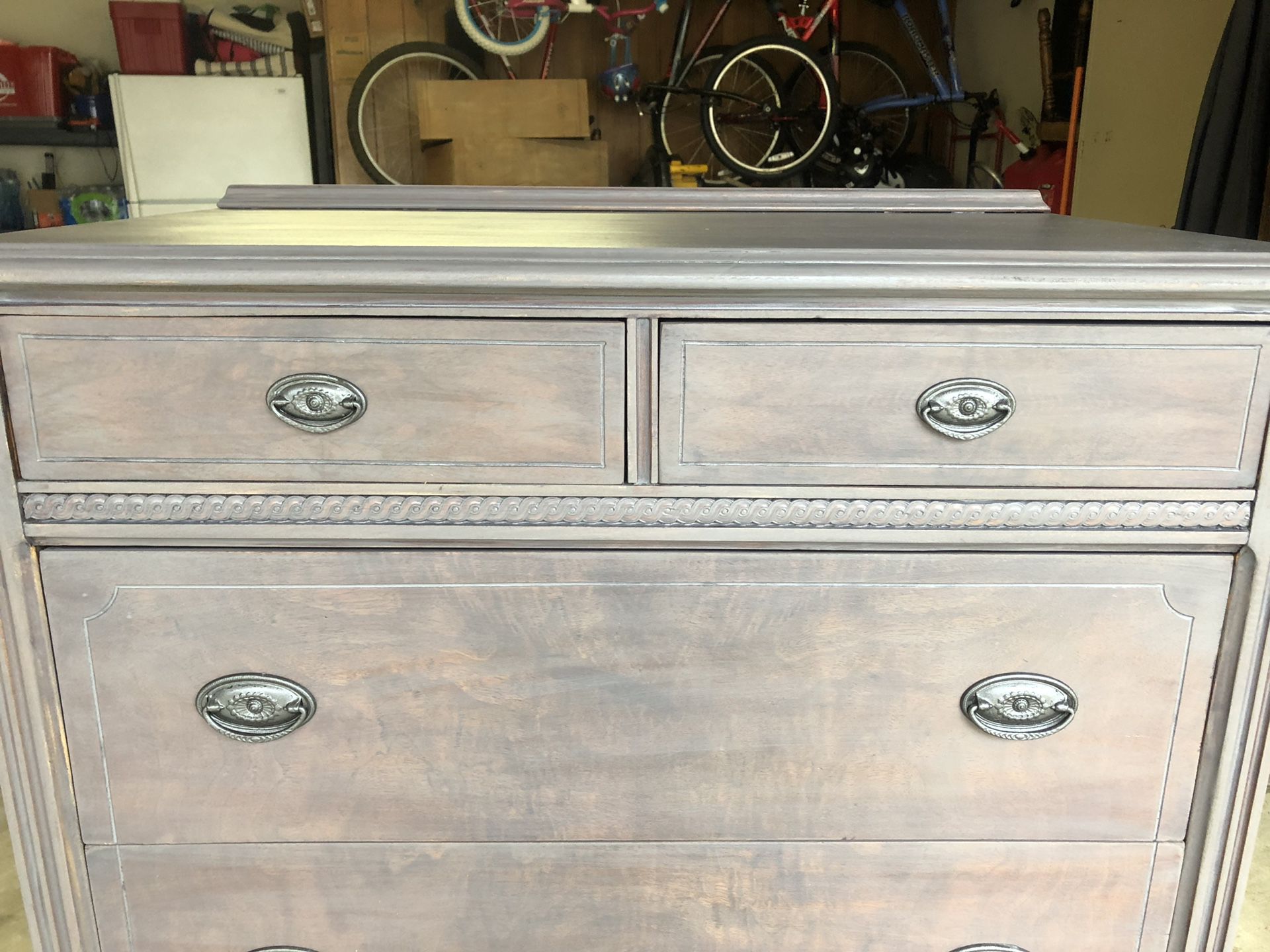 Restored antique dresser with dove tail drawers