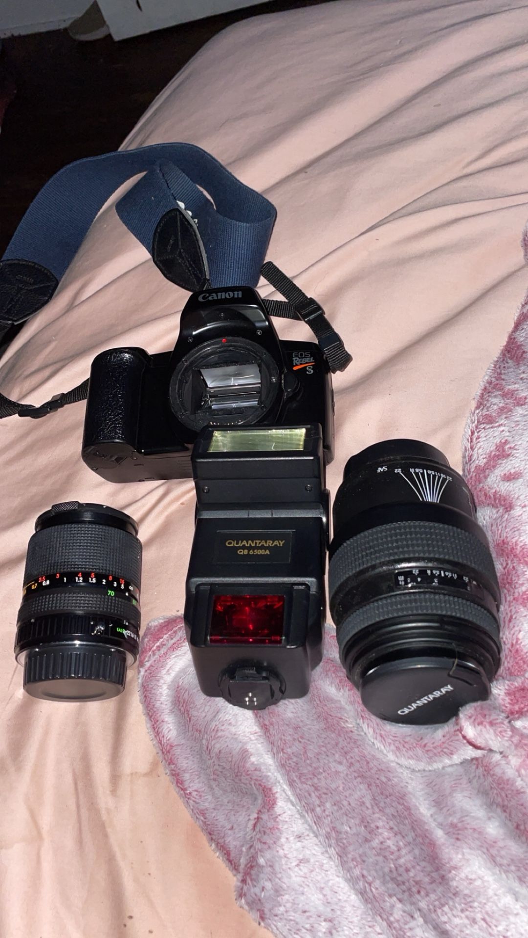 Canon Eos Rebel S Camera Set