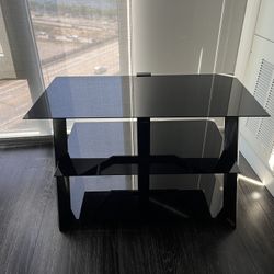Quality glass/metal TV stand / Shelving
