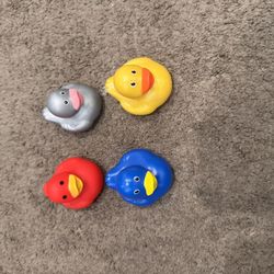 rubber ducks