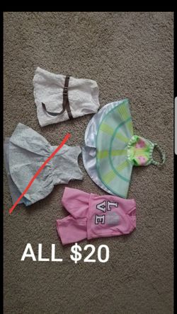 18" doll dresses and pant set clothes