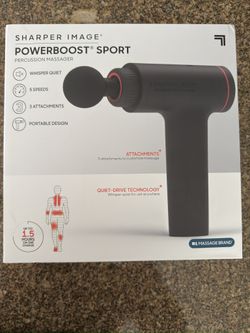 Sharper Image Powerboost Sport Percussion Massager