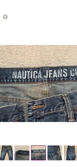 6 pair jeans +Nautica, Levi's & Wrangler-- size 40x32
