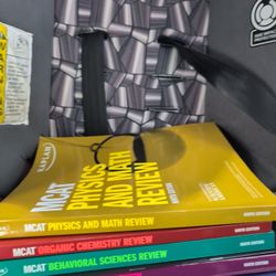 MCAT Study Books