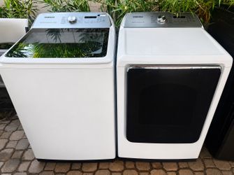 SAMSUNG-WASHER AND DRYER 🔥GAS🔥