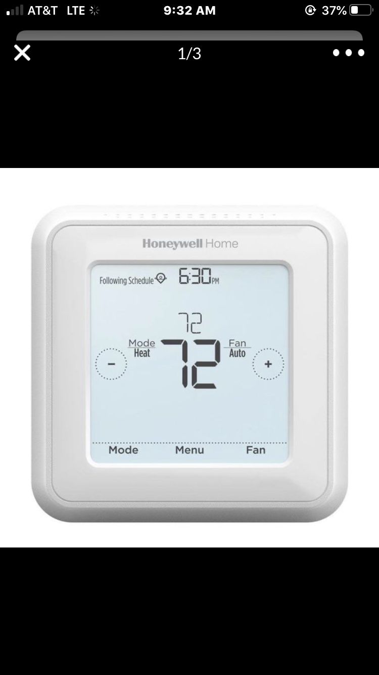 Honeywell 7 Day Programmable T5 Touch Screen Thermostat