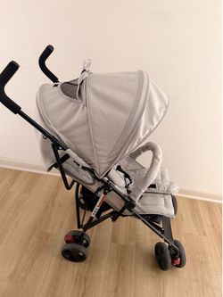 Gray stroller