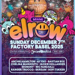 Elrow 1 VIP Ticket  Show 12/7
