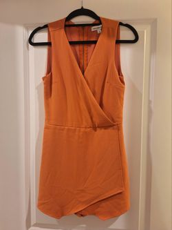 Abercrombie And Fitch Romper Orange