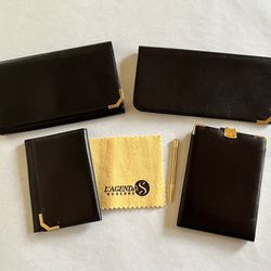 Leather Wallet Set, Women’s
