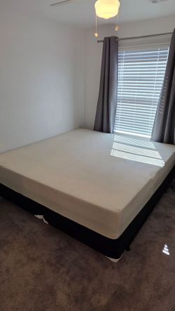 FREE King Size Mattress + Box Springs – Must Go ASAP