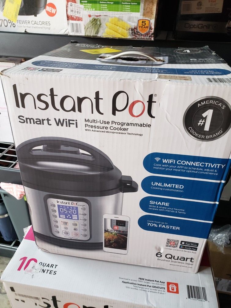 Instant Pot Smart WiFi 6qt Electric Pressure cooker