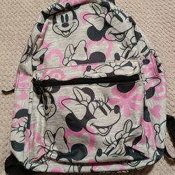 Minnie Mouse Backpack (Used Once)