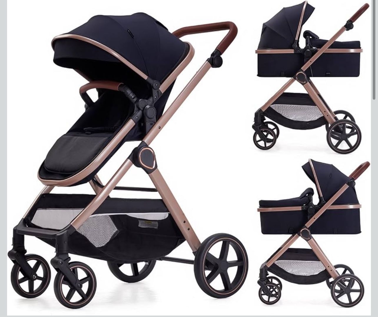 Beautiful 3-1 Position Stroller