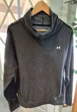 Women's Taped Fleece Funnel Neck Lightweight Sweater