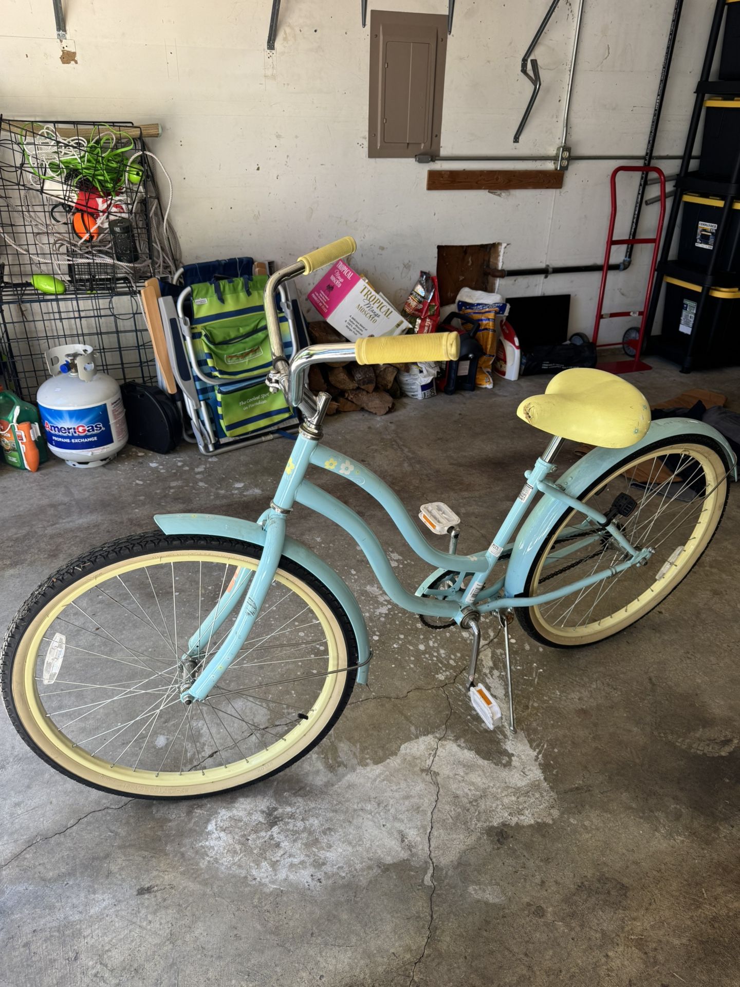 Women’s Beach cruiser fixed gear.