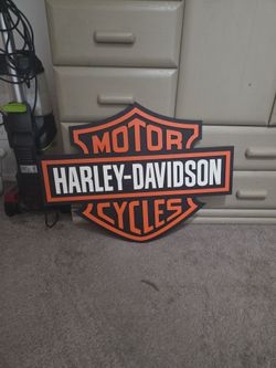 Harley Davidson Sign