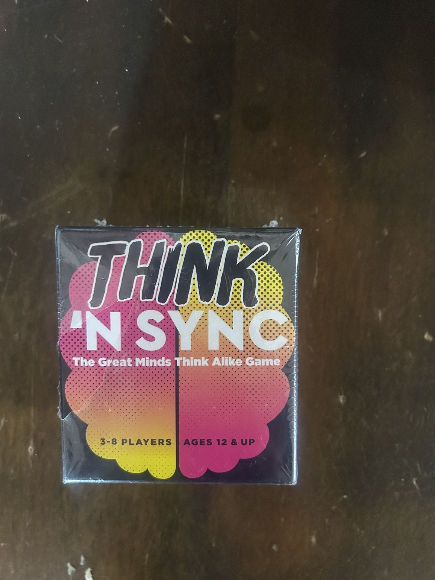 Think 'N Sync The Great Minds Think Alike Party Card Game By Gamewright Gift New