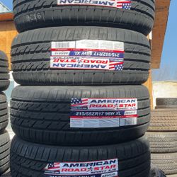215/55/17 Set New